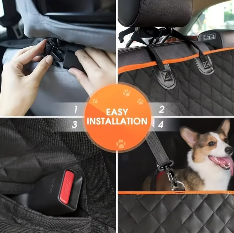 PetSnug⢠Large Hard Bottom Waterproof Dog Car Seat Cover